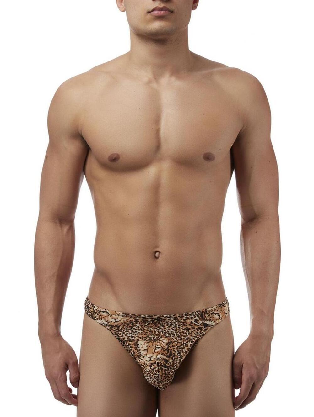 Male Power 444030 Animal Wonder Thong Color Brown
